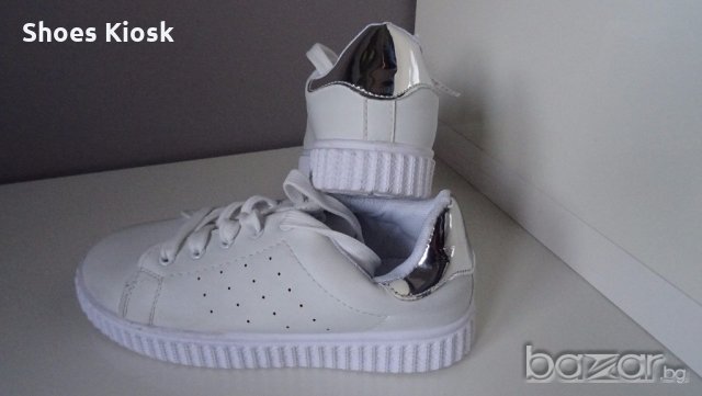 Кецове IDENTITY #32 / бели маратонки / спортни обувки, снимка 3 - Детски гуменки - 19977492