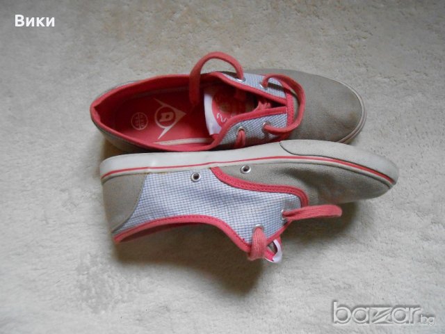 Дамски спортни обувки , гуменки на Dunlop, снимка 6 - Кецове - 21141279