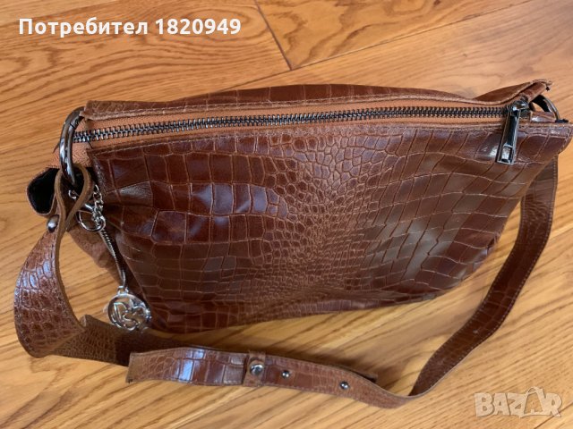 Нова дамска чанта, естествена кожа Pia Sassi Italy, снимка 9 - Чанти - 26145724