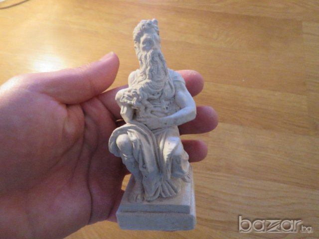 Гипсова фигурка, статуя на римски бог, рим - красота за вашия дом. офис или колекция , снимка 2 - Декорация за дома - 21283513