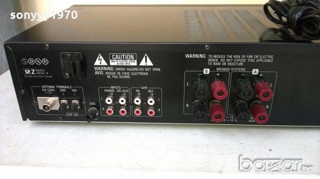Denon dra-25 receiver-made in japan-внос швеицария, снимка 10 - Ресийвъри, усилватели, смесителни пултове - 18268066
