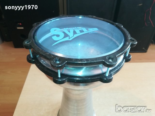 BIGG BASS-NEW FACE-НОВА тарамбука от сирия-голяма и алуминиева, снимка 4 - Ударни инструменти - 21222691