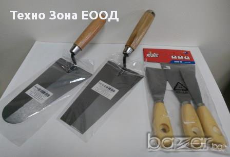 Комплект мистрии и шпакли, 5бр./к-т, снимка 2 - Други инструменти - 17178685