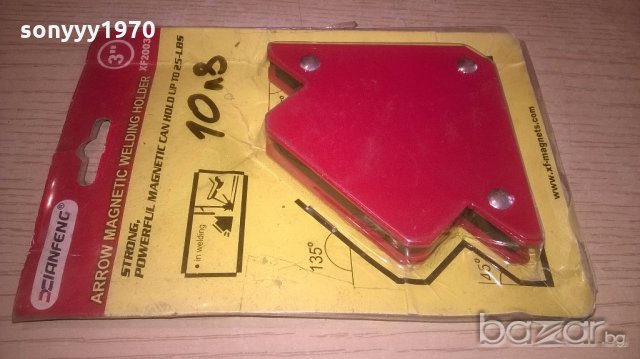 магнитен ъгъл-за заваряване или друго, снимка 3 - Други инструменти - 19290245