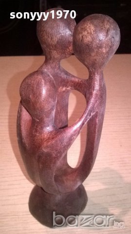 Дървена фигура-ръчно изработена-внос швеицария, снимка 4 - Антикварни и старинни предмети - 16096622