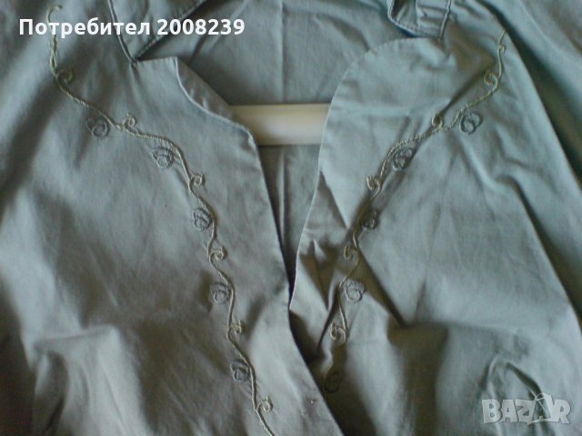 Елегантно дънково яке и подарък ризка, снимка 8 - Якета - 22100515