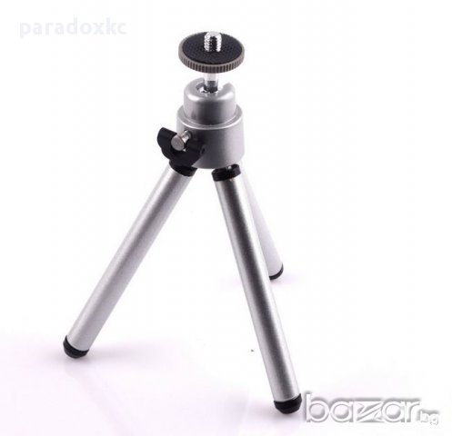 Мини трипод за екшън камери, фотоапарати и видеокамери, снимка 2 - Камери - 10523461