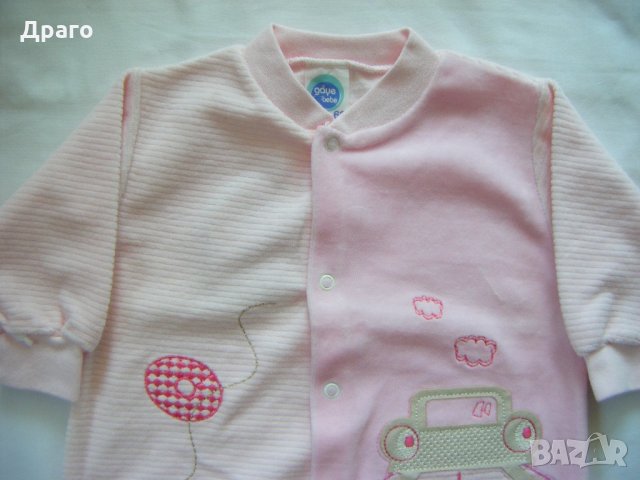 Плюшен гащеризон, снимка 2 - Бебешки гащеризони - 22032181