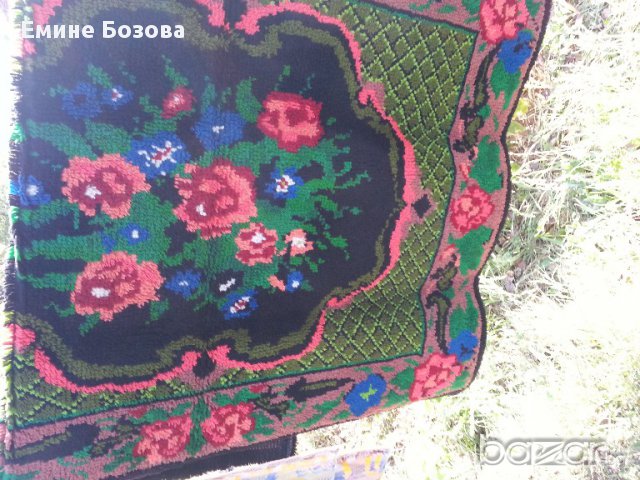 продавам вълнени,ръчно тъкани китеници , снимка 7 - Покривки за легло - 15898782