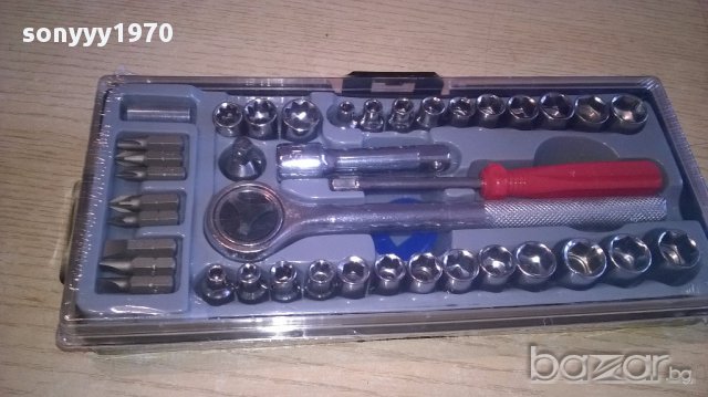Комплект инструменти в кутия-24х11х4см-нови, снимка 7 - Аксесоари и консумативи - 17746199