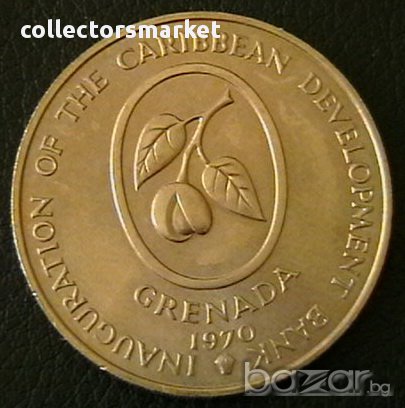 4 долара 1970 FAO, Гренада, снимка 2 - Нумизматика и бонистика - 17805184