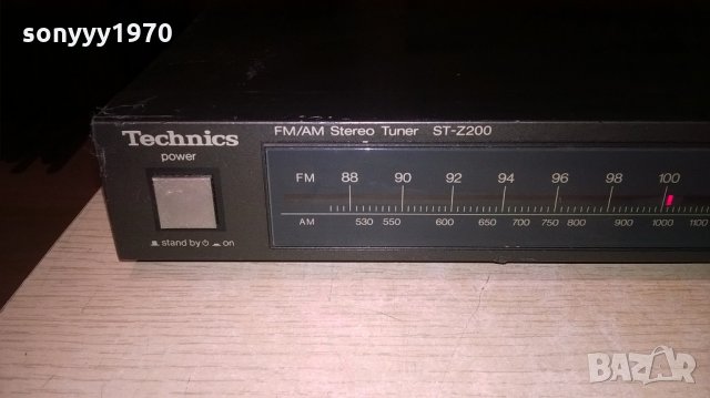 ПОРЪЧАН-technics st-z200 stereo tuner-made in japan-внос швеицария, снимка 3 - Ресийвъри, усилватели, смесителни пултове - 22256915