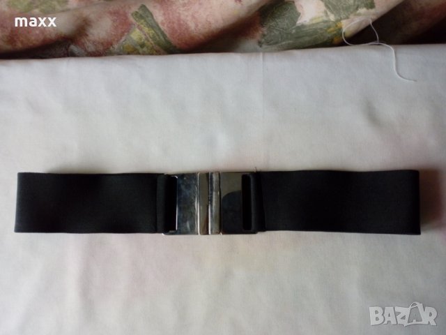 Дамски колан черен ластик , снимка 1