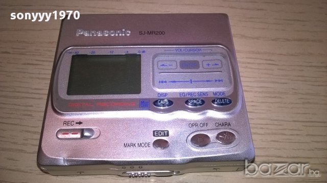 panasonic md recorder-внос швеицария