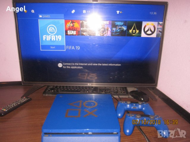 PS4 slim лимитирано издание с много игри в гаранция, снимка 3 - PlayStation конзоли - 23595605