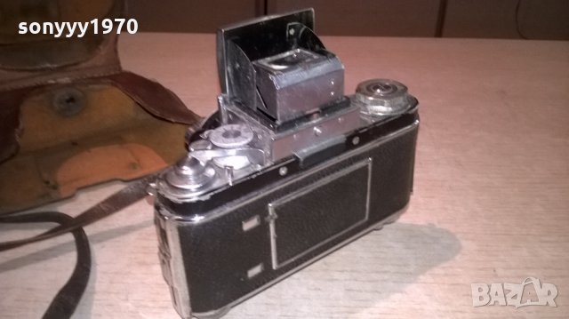 exakta carl zeiss-колекционерски рядък апарат, снимка 7 - Фотоапарати - 25838319