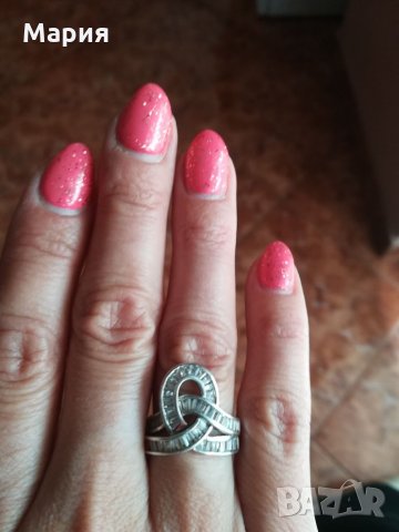 Пръстен от сребро проба 925 , снимка 3 - Пръстени - 24914865