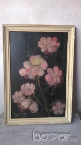 картина-цветя, снимка 1 - Картини - 17848729
