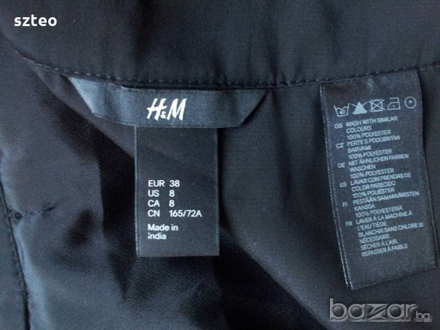 Черна пола,размер 38, цена 4 лв, снимка 3 - Поли - 18926909