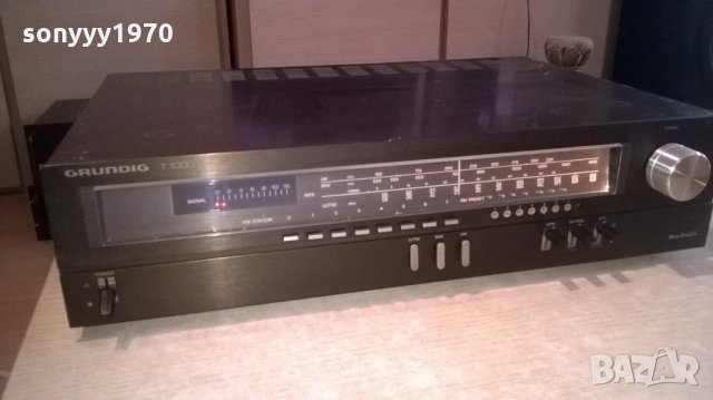 grundig t1000 tuner high fidelity-внос швеицария, снимка 2 - Ресийвъри, усилватели, смесителни пултове - 24526019