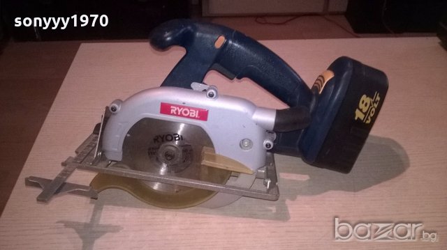 ryobi cw-1800-циркуляр 18в-внос швеицария, снимка 2 - Други инструменти - 19987065