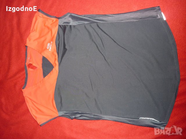 М/Л Kalenji oxylane Оригинална дамска спортна блузка, тениска за спорт , снимка 6 - Спортни екипи - 23026817