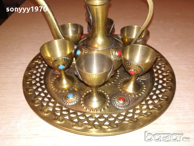 ПОРЪЧАН-ретро колекция-чаиник+чаши+поднос-внос швеицария, снимка 9 - Колекции - 20288748