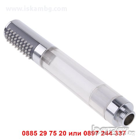 Светеща душ слушалка 3 цвята ЦИЛИНДЪР, снимка 6 - Други стоки за дома - 12366264