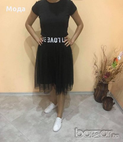 Ново!Пола от мек тюл и ефектен ластик!, снимка 12 - Поли - 21097262