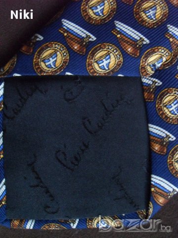 Вратовръзка Пиер Карден, снимка 4 - Шапки - 11665557