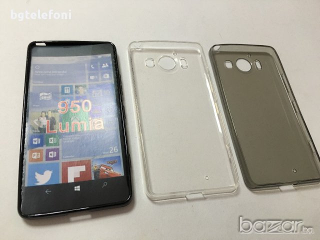 Microsoft Lumia 550,Lumia 650,Lumia 950,Lumia 950 XL силиконов гръб, снимка 6 - Калъфи, кейсове - 13471351