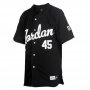 Nike Jordan 45 Бейзболна тениска с къс ръкав и копчета, размер M, снимка 6