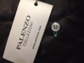 Нова риза Palenzo slim fit S - луксозна черна лъскава тюркоаз, снимка 5