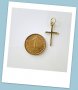 златен кръст -мини- 0.50 грама, снимка 3