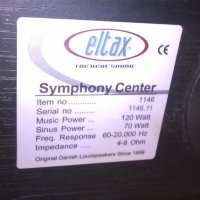 eltax symphony center 120w/4/8ohm-40х19х16см-внос англия, снимка 17 - Тонколони - 22970830