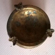 стар бронзов пепелник, снимка 4 - Антикварни и старинни предмети - 13996513