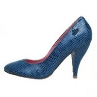 FORNARINA-нови сини обувки Форнарина-39 номер , снимка 1 - Дамски обувки на ток - 19705918