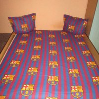 Спален комплект на Ман.Ю,Реал М или Барселона - за приста или спалня, снимка 3 - Спално бельо - 20110785