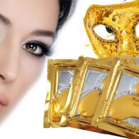 Златна колагенова маска за очи, снимка 2 - Козметика за лице - 18675438