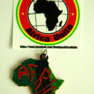 Медальон Африка (уникат)(реге,reggae,dancehall) , снимка 1 - Колиета, медальони, синджири - 8575560