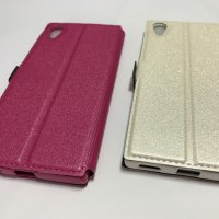 Sony Xperia XA1, Xperia L1 калъф тип тефтер със силиконово легло, снимка 7 - Калъфи, кейсове - 19050676