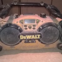 dewalt-строително радио за ремонт-внос англия, снимка 2 - Ресийвъри, усилватели, смесителни пултове - 26108670