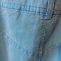 Дам.пола-"APRIORI"-/тенсел+лен/-тюркоазено синя. Закупена от Италия., снимка 8 - Поли - 22992669
