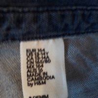 Дънкова риза "H & М", снимка 3 - Детски панталони и дънки - 21027233