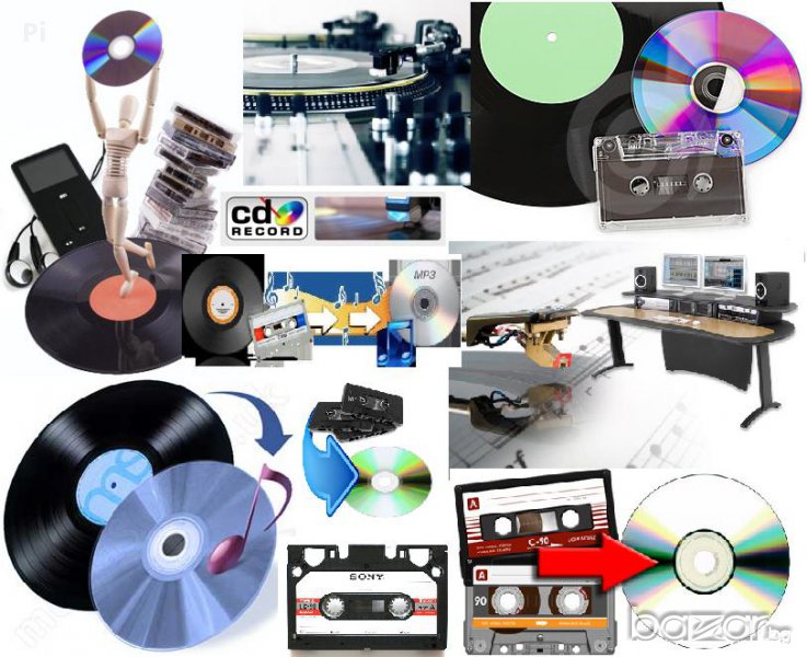 Грамофонни плочи и касети на audio CD, mp3, Ogg, Flac - прехвърляне!, снимка 1