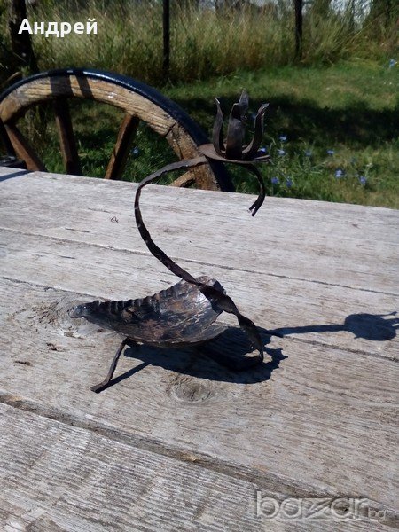 Свещник от ковано желязо, снимка 1