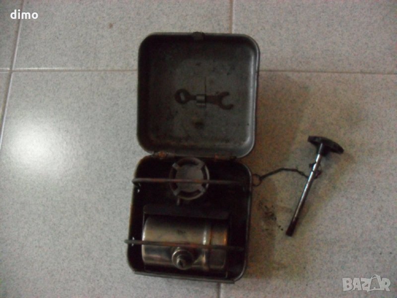 Примус сгъваем стар котлон, снимка 1