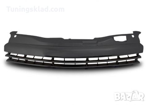 Решетка без емблема за OPEL ASTRA H 5 врати (2004-2007) - черна, снимка 1