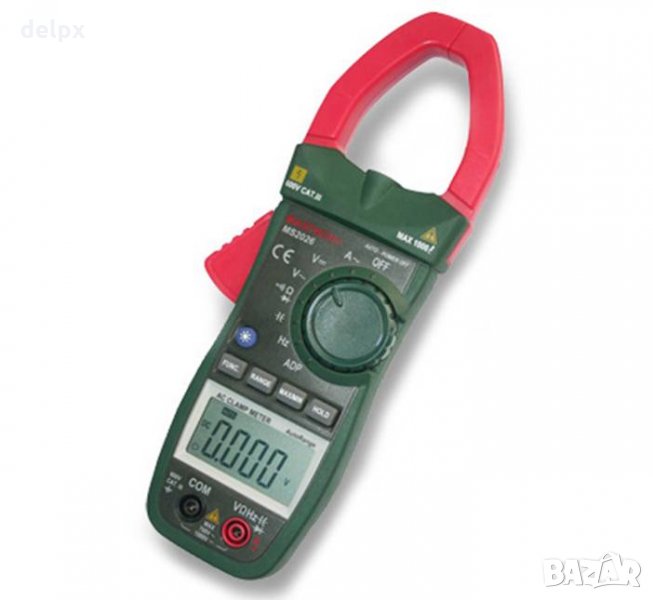 Амперклещи със зумер MASTECH MS2026 VAC/VDC | AAC | OHM | F | Hz, снимка 1