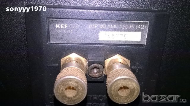 kef c55-imp 4 ohms/2х150watts-made in england-внос швеицария, снимка 16 - Тонколони - 12578158